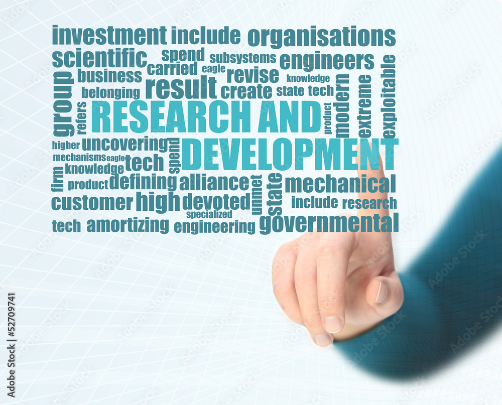 Research and development word cloud Research and development word cloud