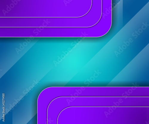 Sfondo astratto colorato 3D con riflessi e ombre