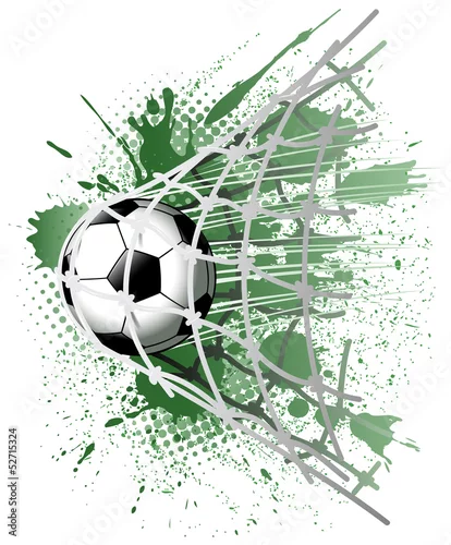 Obraz ilustracje bramkowe