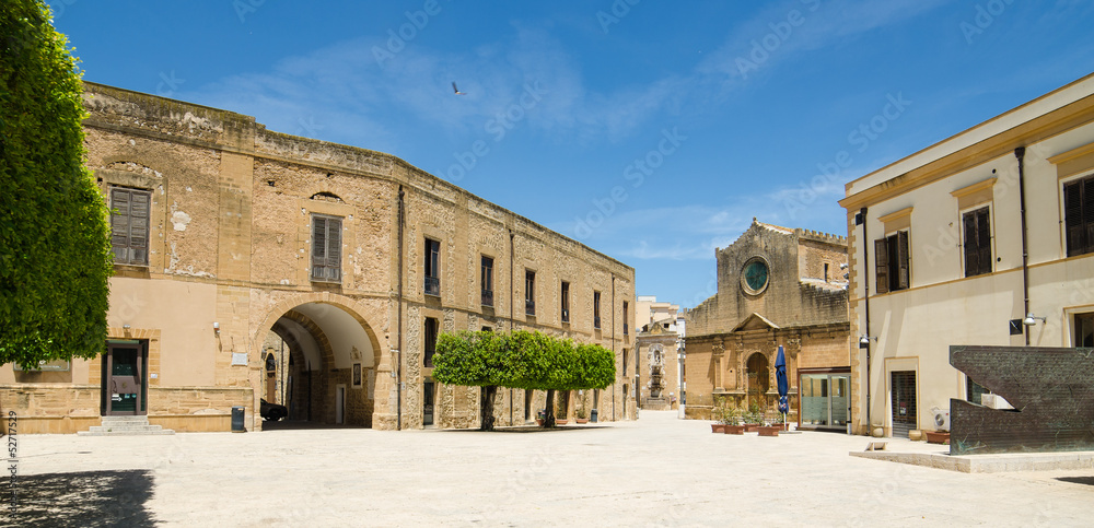 Old Town of Castelvetrano, Sicily Island, Italy Old Town of Castelvetrano, Sicily Island, Italy