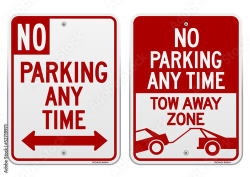 No Parking Sign