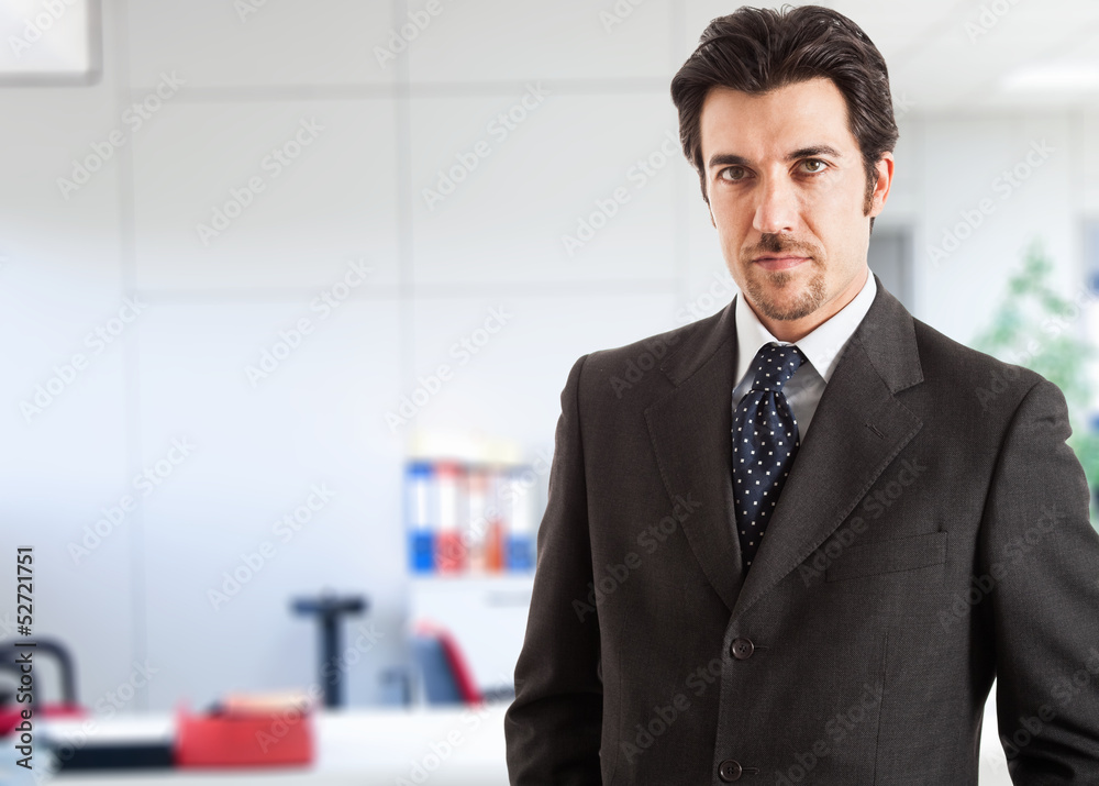 Handsome businessman portrait Handsome businessman portrait
