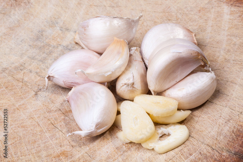 Garlics slice