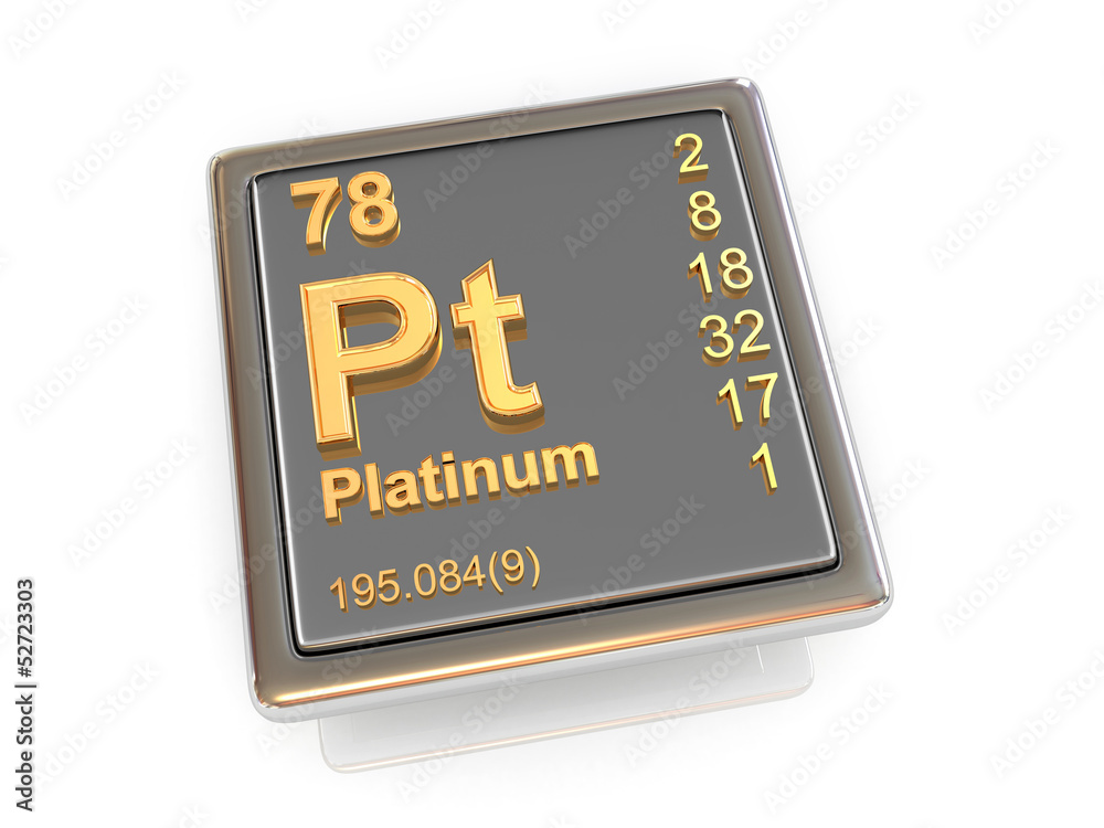 Platinum. Chemical element.