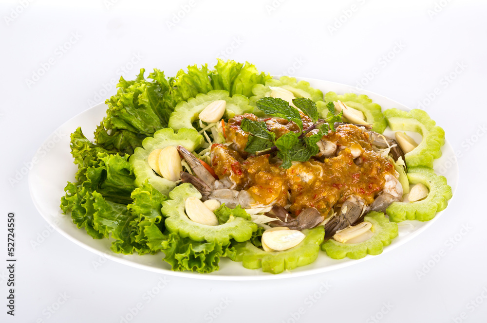 Raw shrimp in fish sauce Raw shrimp in fish sauce