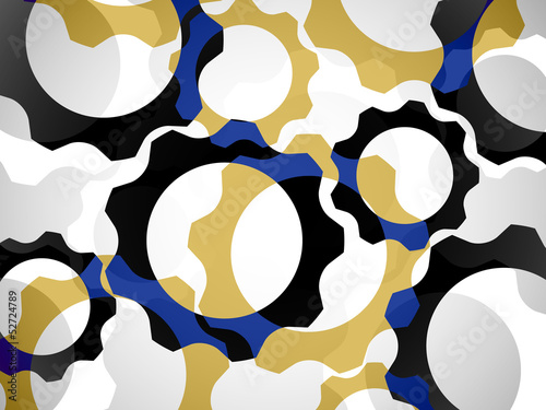 abstract background gearbox
