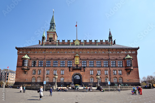Photography The City Hall in Copenhagen (Kobenhavns Radhus)