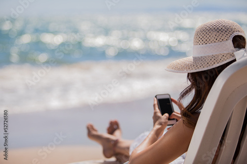 Social networking at the beach