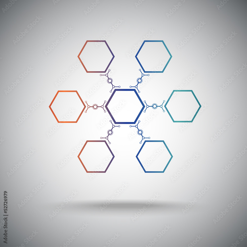 six compounds gradient six compounds gradient
