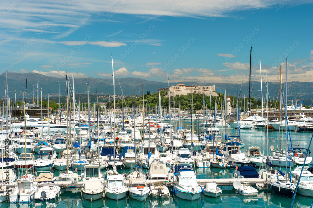 famous village Antibes near Nice, Cannes and Monaco