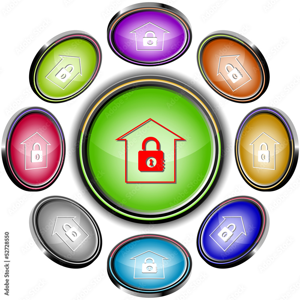 Bank. Vector internet buttons. 8 different projections. Bank. Vector internet buttons. 8 different projections.