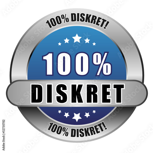 5 Star Button blau 100% DISKRET WSD WSD