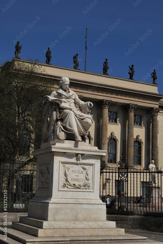 Obraz premium Berlin Humboldt Universität