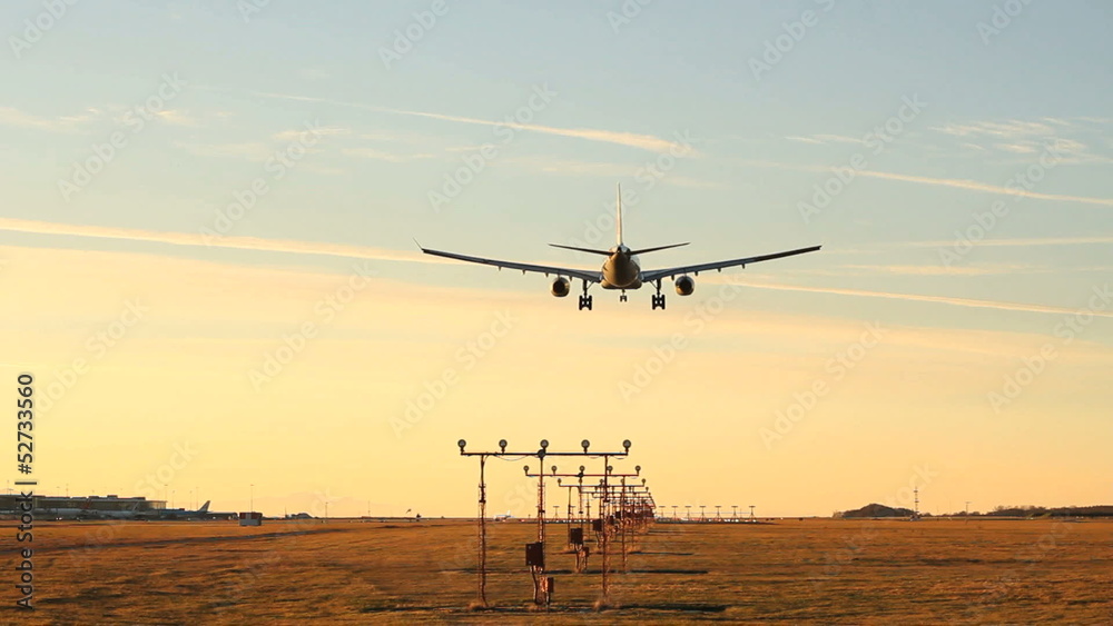 Jet Landing Vancouver International Airport Jet Landing Vancouver International Airport