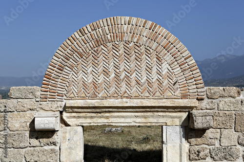 Laodikya Ancient City in Denizli, Turkey photo