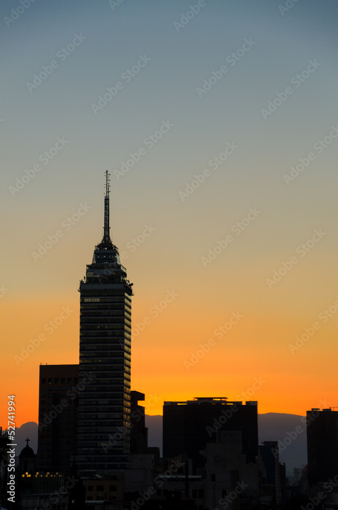Fototapeta premium Sunset Cityscape