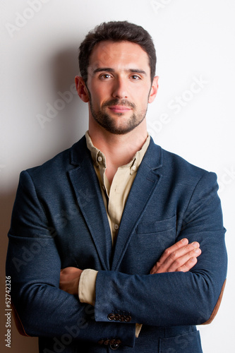 Portrait of a Man With his arms crossed