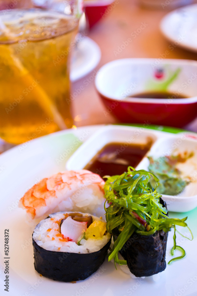 Sushi, Japanese food