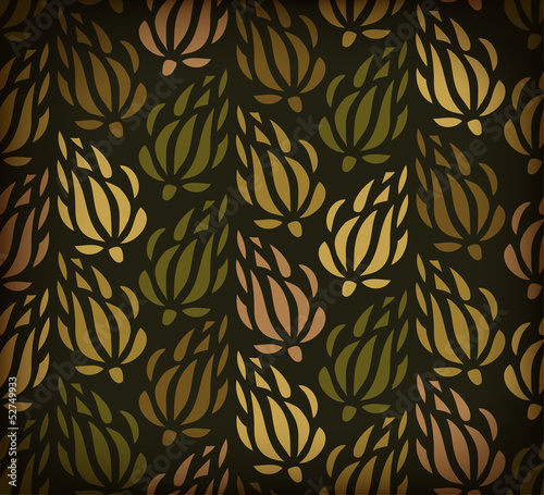 Autumn flowers on the dark background