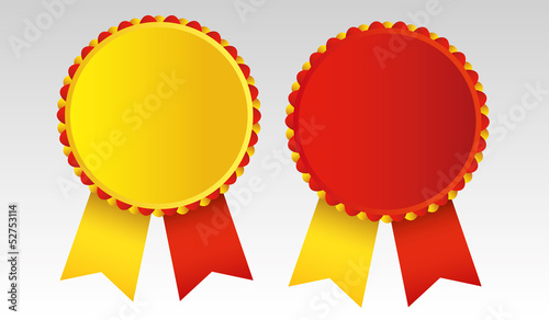 Blank award. Vector