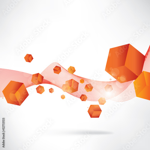 Abstract geometric background