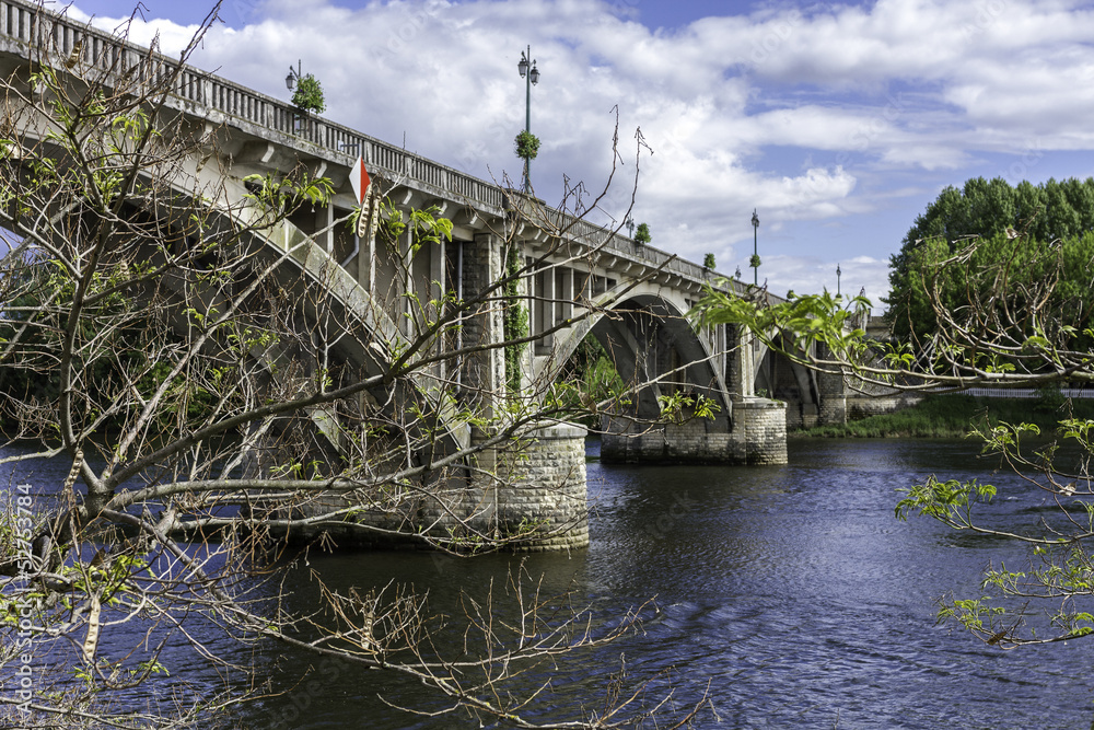 Fototapeta premium Castillon la Bataille - Dordogne