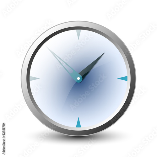 Vector clock icon