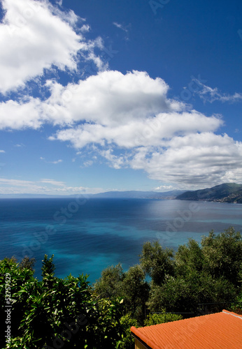 panoramic view from Portofino mount