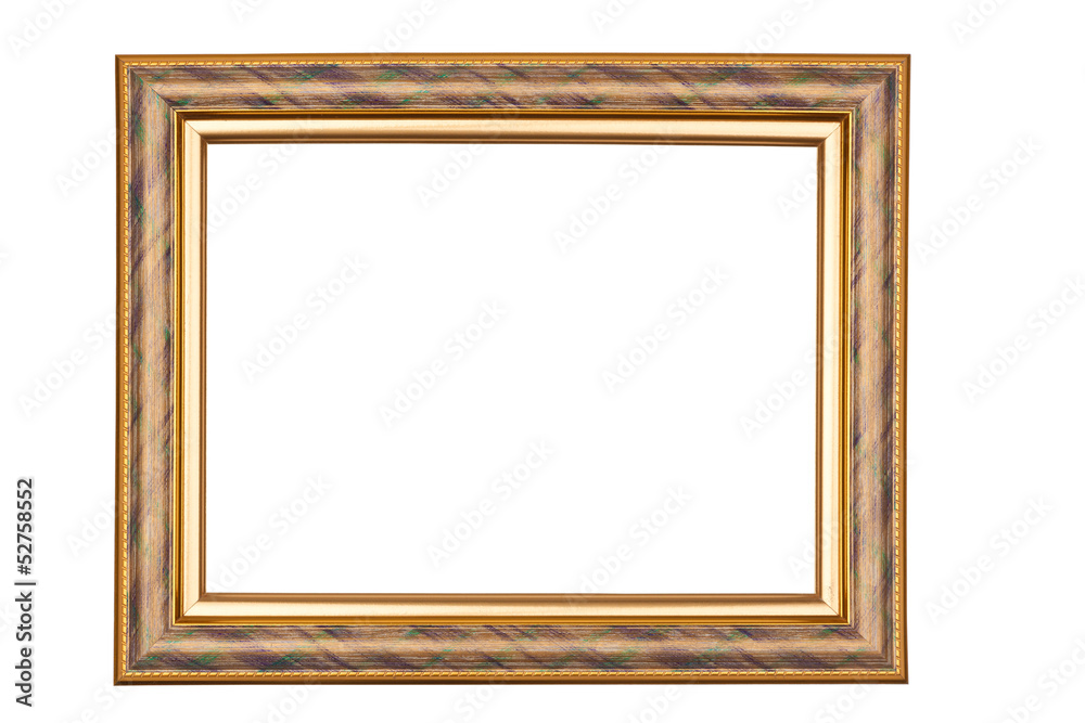 Picture frame, isolated on white background Picture frame, isolated on white background