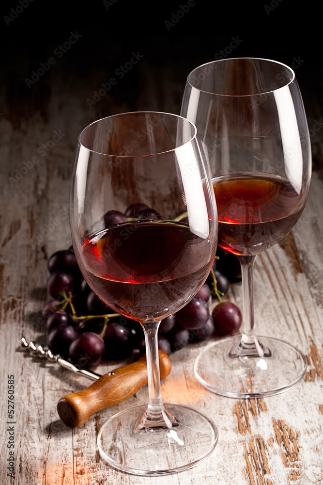 Naklejka premium wine background