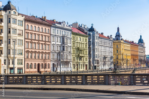 Colored Houses in Prague