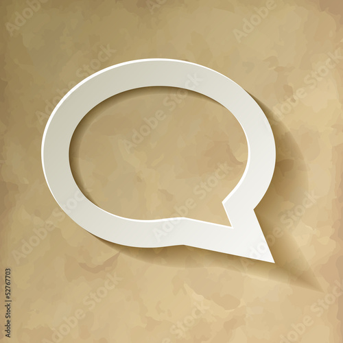 Kommentare Icon Vintage