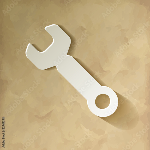 Werkzeuge Eigenschaften Icon Vintage