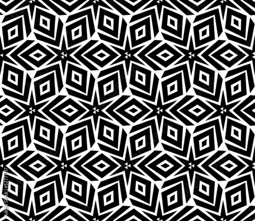 Seamless geometric pattern, vector