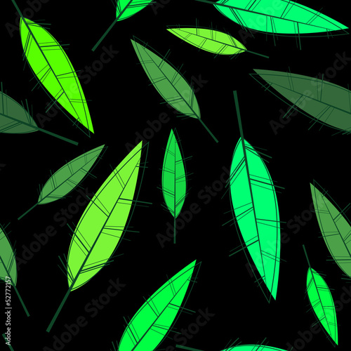 seamless leaves