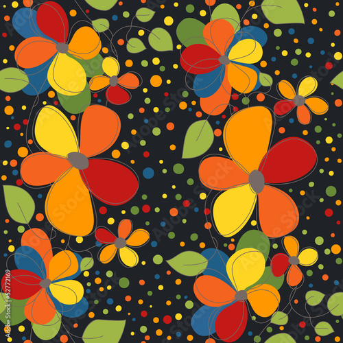 seamless flowers