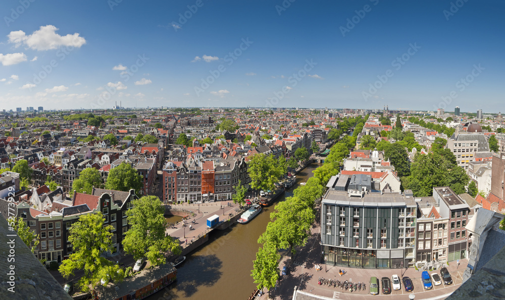 Obraz premium Amsterdam Cityscape