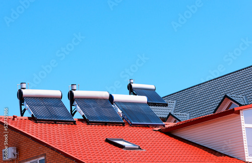 hot water panels