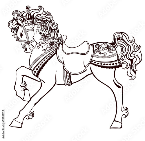 New year horse 2014