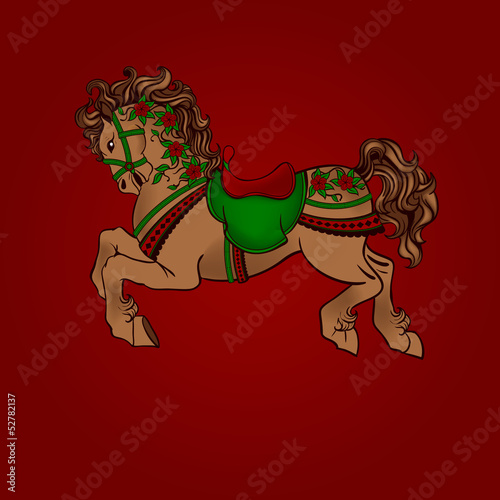 New year horse 2014