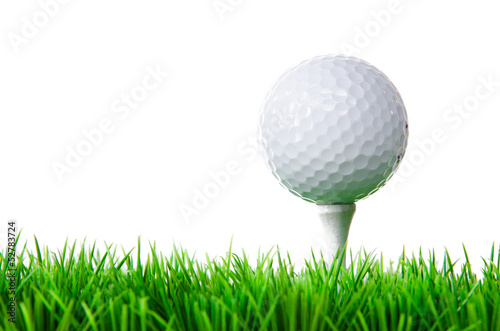 golfball am abschlag