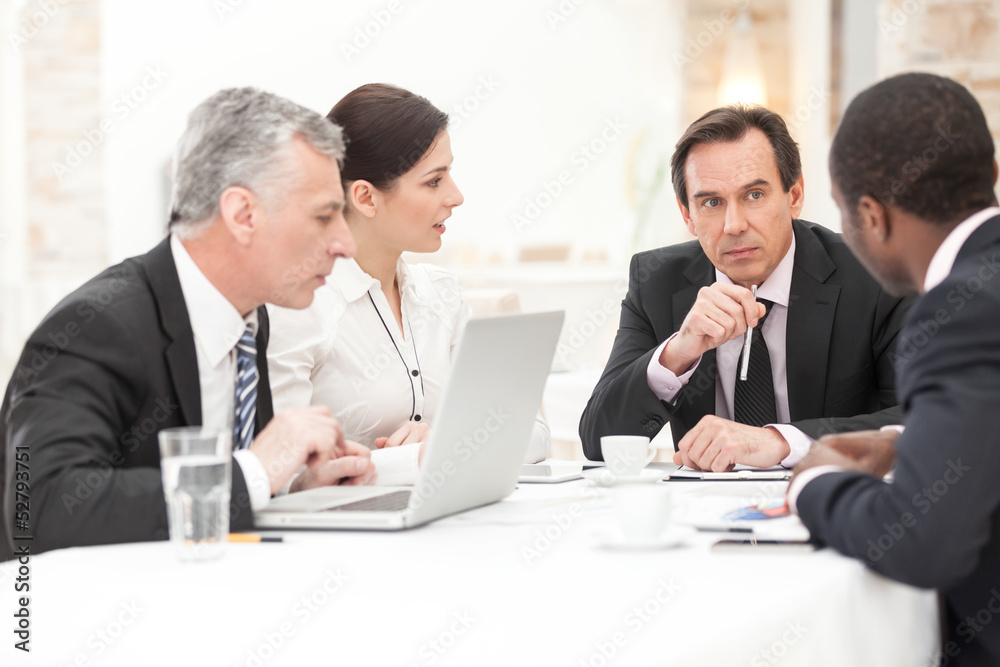 Business People In Meeting