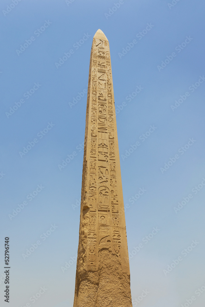 Karnak temple obelisk