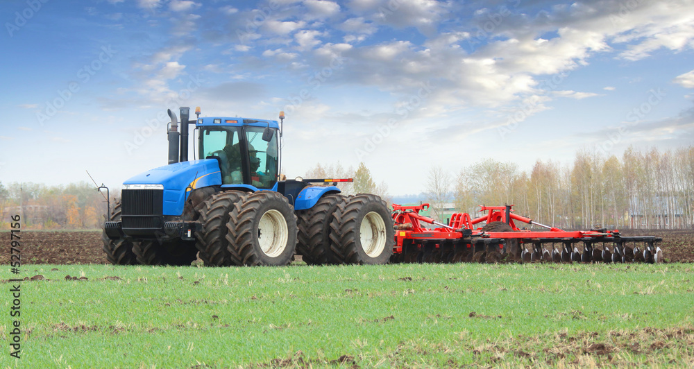 Obraz premium tractor