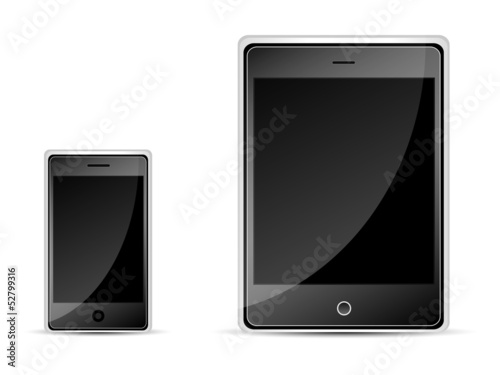 mobile phone and tablet PC