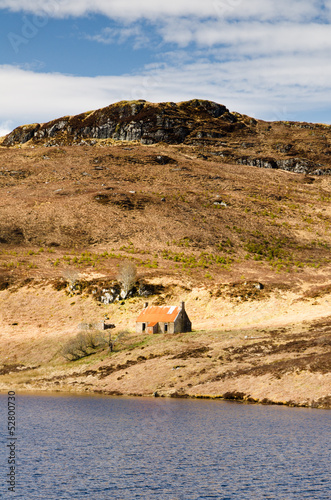 Derelict Highlands cottage