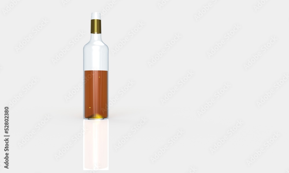 a half full empty bottle of scotch a half full empty bottle of scotch