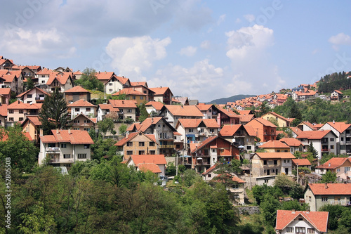 Stadt Užice in Serbien