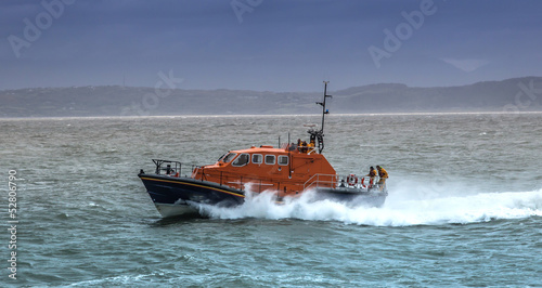 Moelfre  lifeboat © Gail Johnson