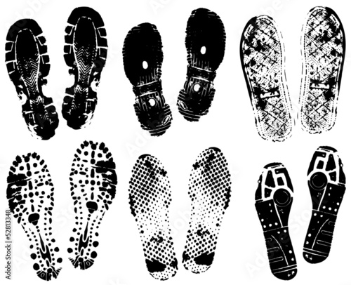 foot print set